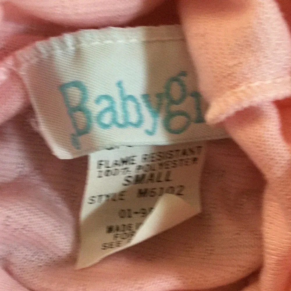 My First Easter Bunny‎ Ear Hooded Romper Pink girl small